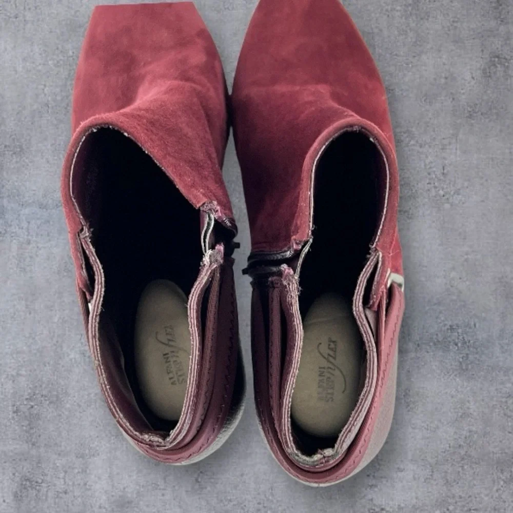 Alfani Vandela II Ankle Boots Faux Suede Step n Flex Sz: 7M - Picture 7 of 9